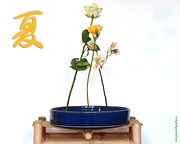 Japanese calligraphy desktop wallpapers 1280 x 1024 px Ikebana, Kanji Summer