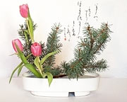 Les fonds d'écran la calligraphie Japonaise 1280 x 1024 px Ikebana